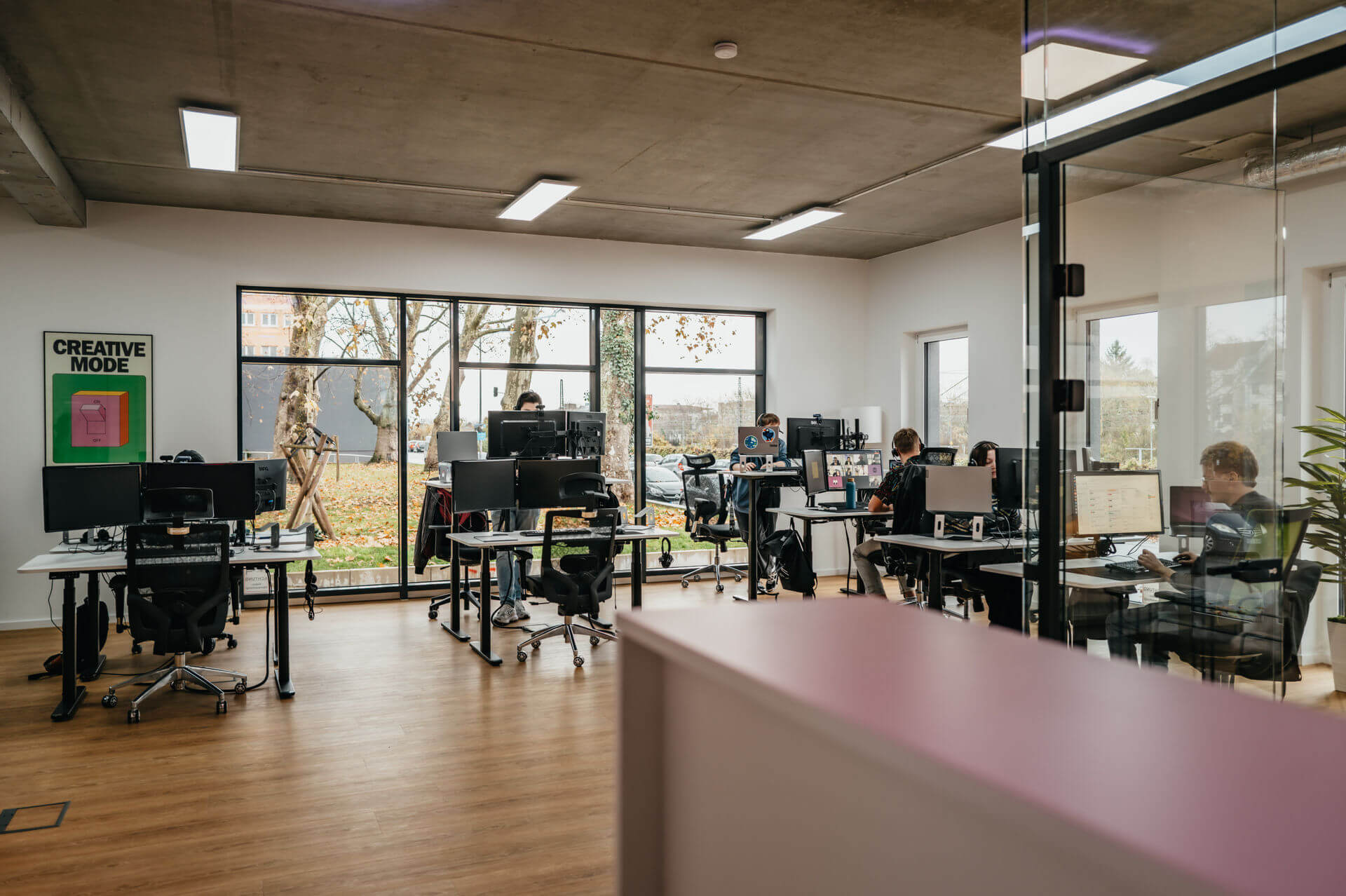 Inside the HENRY office
